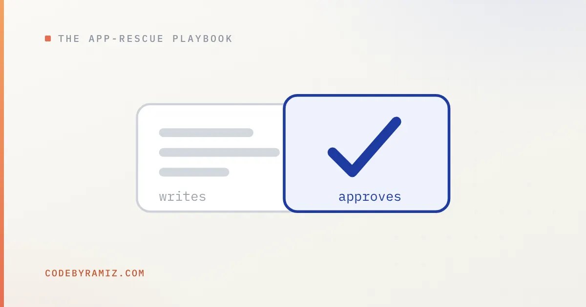 How I Review AI Changes in a Production Mobile App